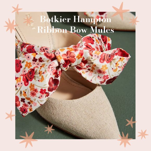 BOTKIER Hampton Ribbon Bow Mules - Picture 3 of 16